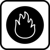 icono de vector de fuego