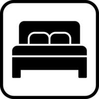 Double Bed II Vector Icon