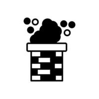 Chimney Diet  icon in vector. Logotype vector