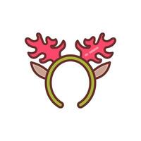 Reindeer Antler Diet  icon in vector. Logotype vector