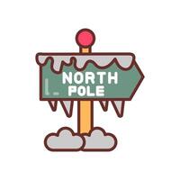 North Pole Diet  icon in vector. Logotype vector