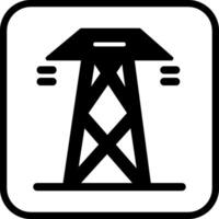 Power Line Vector Icon