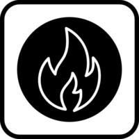 icono de vector de fuego