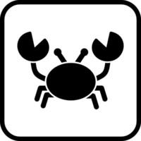 Crab Vector Icon