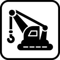 Crane I Vector Icon