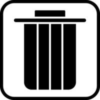 Dustbin Vector Icon