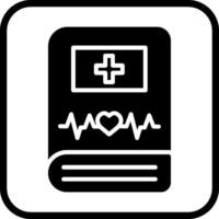 Medical Book Vector Icon