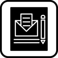 Mail Edit Vector Icon