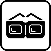 icono de vector de gafas