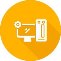 Computer Settings Vector Icon