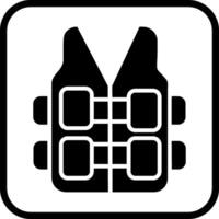 Bullet Proof Vest Vector Icon