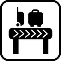 Luggage Carousel Vector Icon