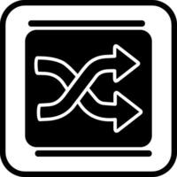 Shuffle Vector Icon