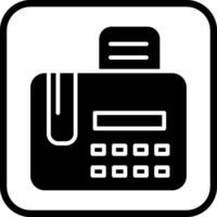 Fax Machine Vector Icon