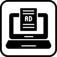 Internet Ads Vector Icon