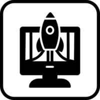 Business Launch Vector Icon