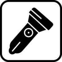 Flashlight Vector Icon