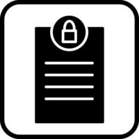 Privacy Page Vector Icon