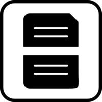división documento vector icono