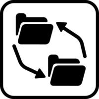 Data Exchange Vector Icon