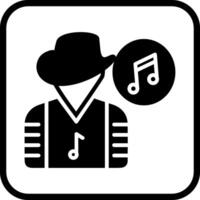 músico vector icono