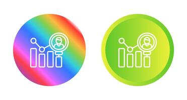 Customer Analytics Vector Icon