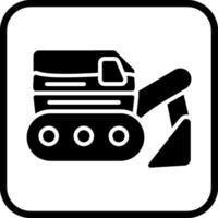 Excavator Vector Icon