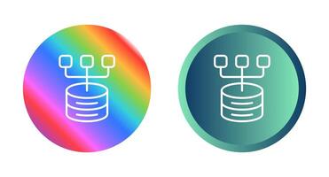 Data Modeling Vector Icon
