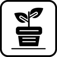 Plant Pot Vector Icon