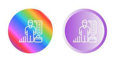 HR Analytics Vector Icon