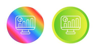 datos impulsado diseño vector icono