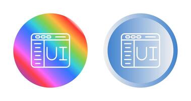 User Interface Vector Icon