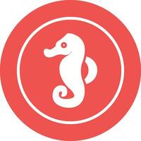 Seahorse Vector Icon