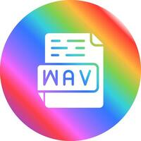 WAV Vector Icon