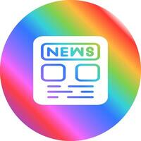 Newspaper Vector Icon