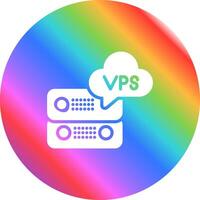 VPS Hosting Vector Icon