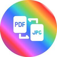 Document Conversion Vector Icon