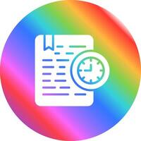 Document Expiration Vector Icon