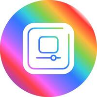 Video Stop Square Vector Icon