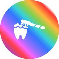 Brushing Teeth Vector Icon