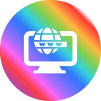 Computer Vector Icon