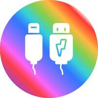 Thunderbolt Vector Icon