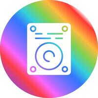 icono de vector de disco duro