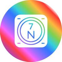 Nitrogen Vector Icon