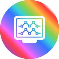 Desktop Computer Vector Icon