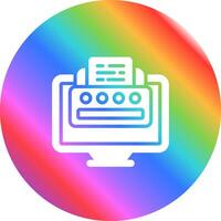 Printer Vector Icon