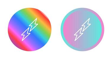 Lightning Vector Icon