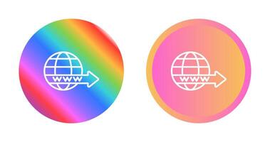 Domain Forwarding Vector Icon