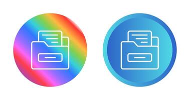 File Folder Vector Icon