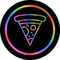 icono de vector de pizza